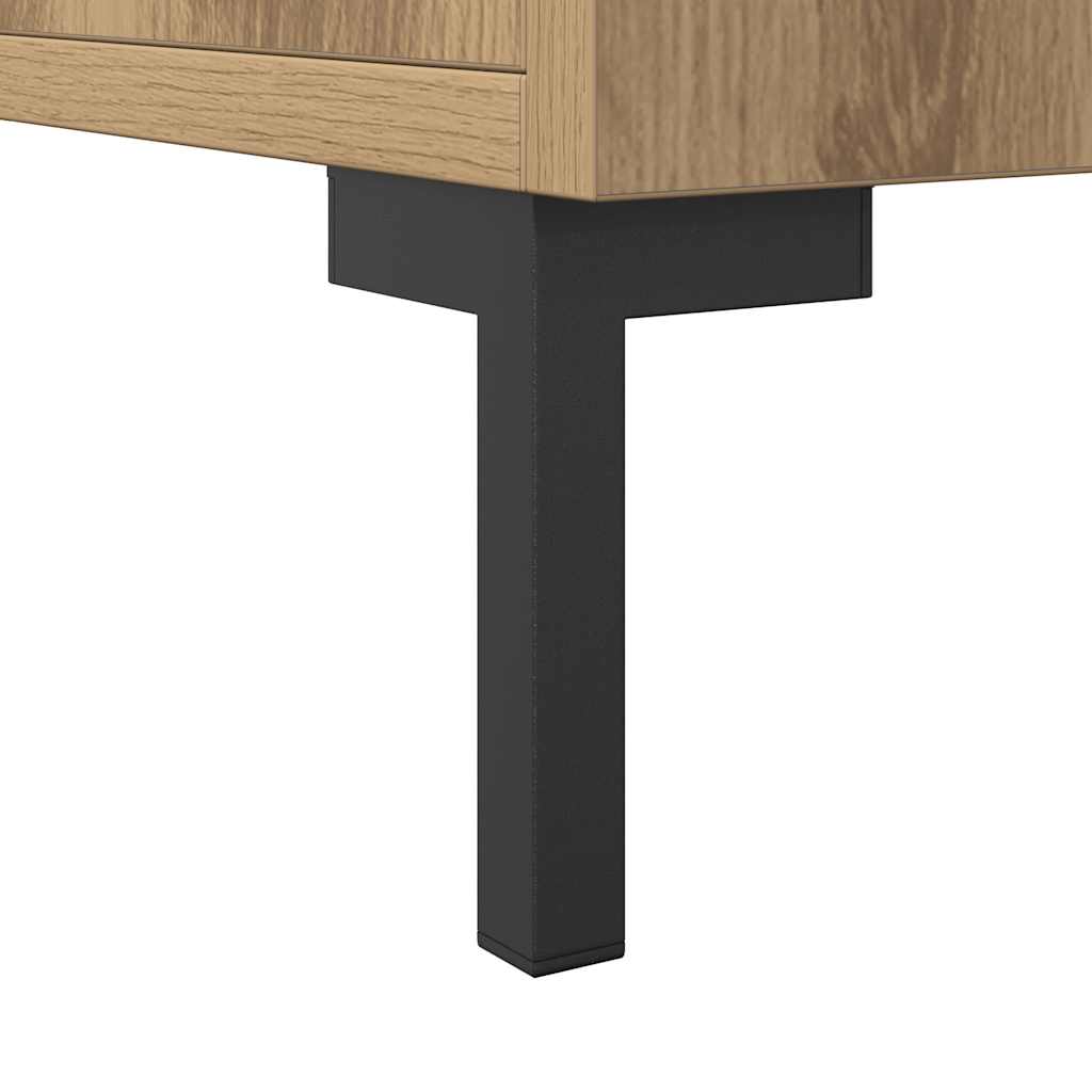 Sideboard Artisian Oak 90x34x80 cm Engineered Wood